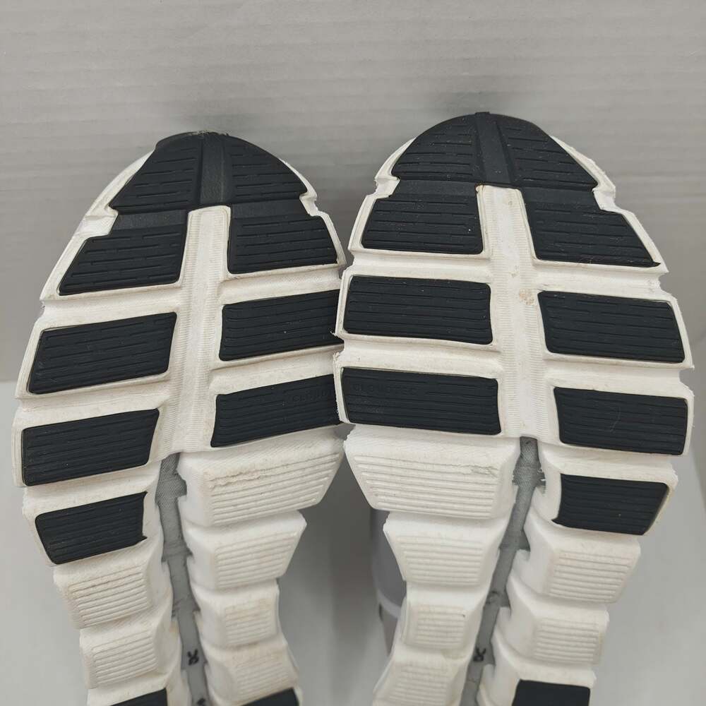 On Cloud 5 Waterproof Womens Size 8 Running Shoes Glacier Grey White - Picture 8 of 10